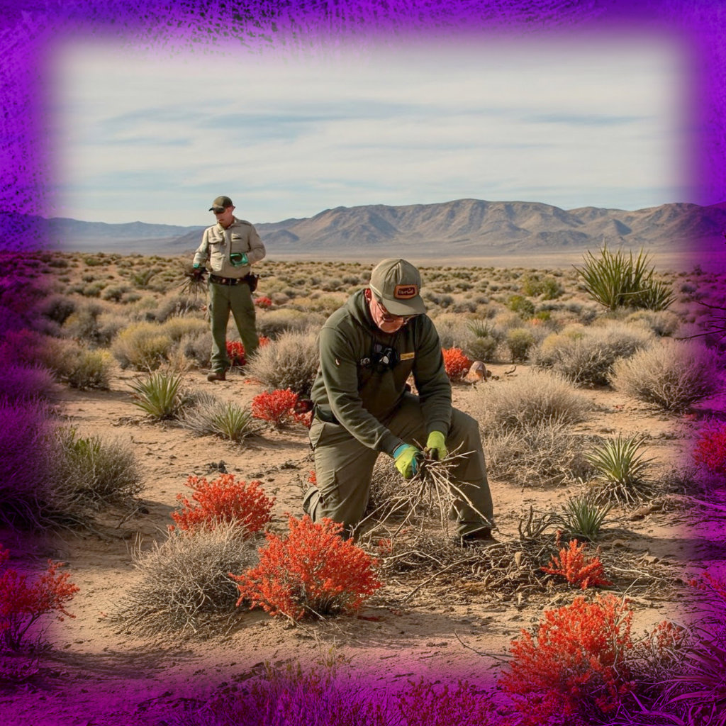 Dealing with Invasive Plants in the Desert