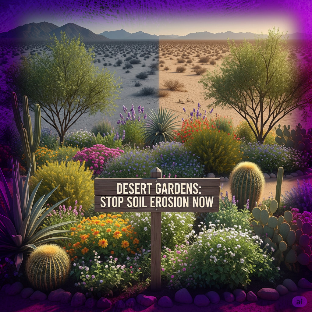 Desert Gardens: Stop Soil Erosion Now